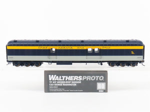 HO Scale Walthers Proto 920-9501 C&O Railway 70' ACF Baggage Passenger Car