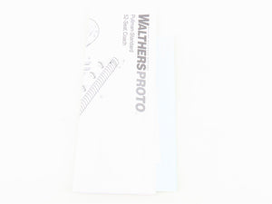 HO Walthers 920-9523 C&O 85' P-S 52-Seat Coach Passenger Car #1654 w/Lights