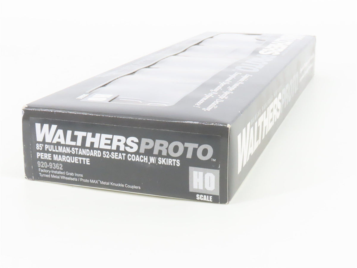 HO Scale Walthers 920-9362 C&amp;O 85&#39; Pullman 52-Coach Passenger Car Pere Marquette
