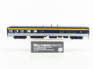 HO Scale Walthers 920-9526 C&O 85' P-S Dorm-Diner Plan 4165 Passenger Car #1924