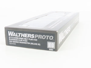 HO Scale Walthers 920-9526 C&O 85' P-S Dorm-Diner Plan 4165 Passenger Car #1924