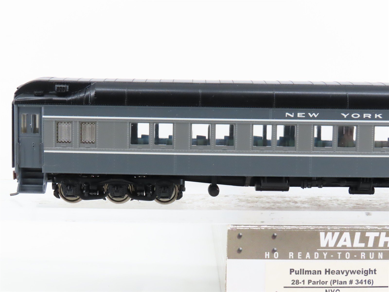 HO Scale Walthers 932-10307 NYC Railway Pullman HW 28-1 Parlor Passenger Car
