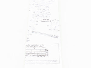 HO Scale Walthers 932-10307 NYC Railway Pullman HW 28-1 Parlor Passenger Car