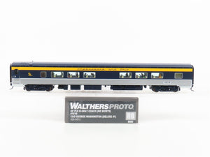 HO Walthers Proto 920-9513 C&O Railway 85' P-S Coach Passenger Car #1618 wLights