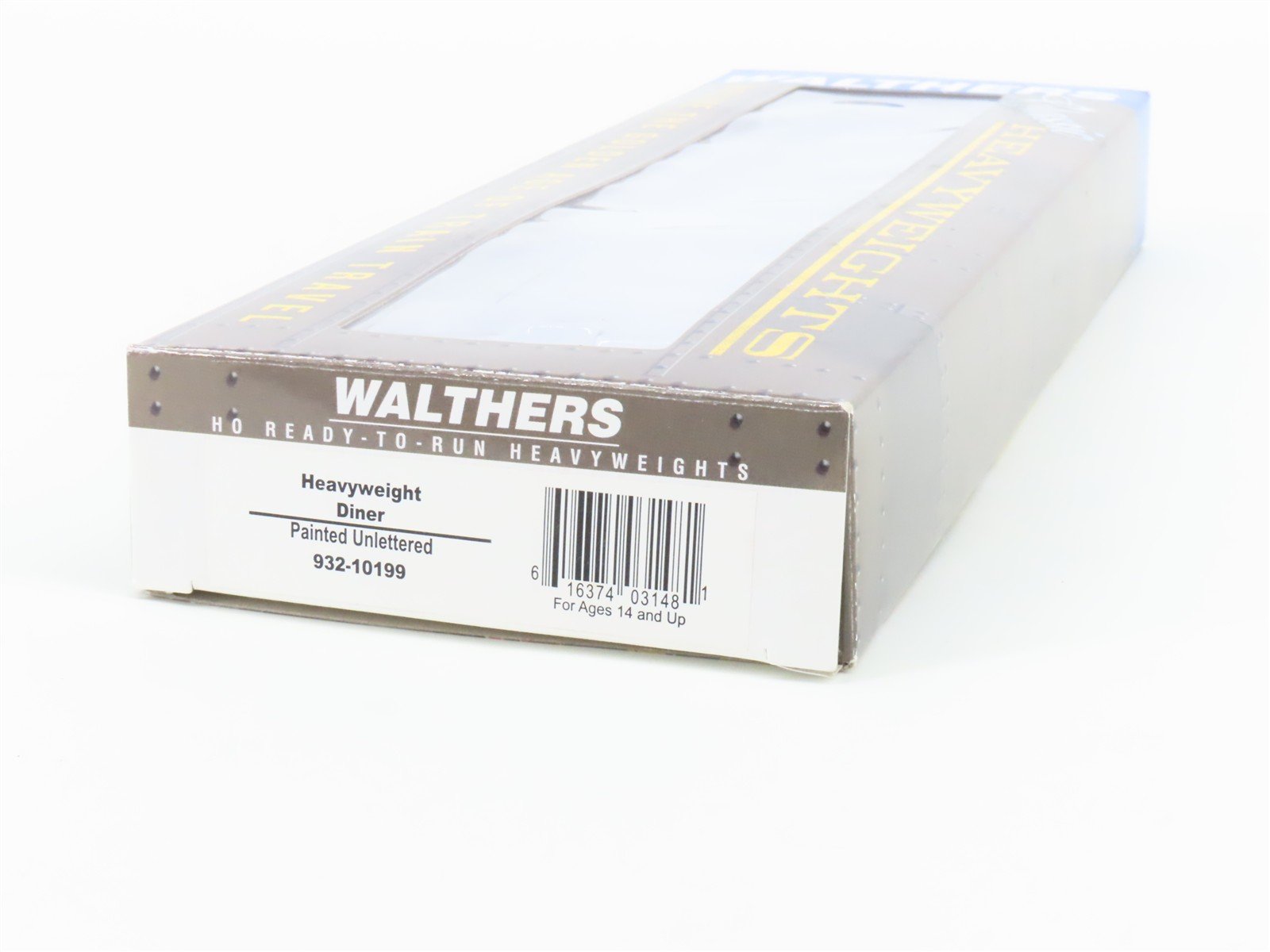 HO Scale Walthers Classic 932-10199 Unlettered Heavyweight Diner Passenger Car