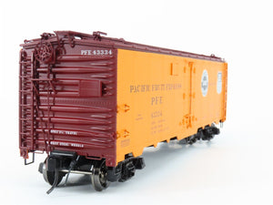 O Scale 2-Rail Atlas 3004905-2 PFE Pacific Fruit Express 40' Steel Reefer #43334