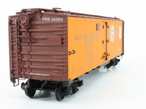O 2-Rail Intermountain 25302S-46 PFE/UP Pacific Fruit Steel Ice Reefer #42356