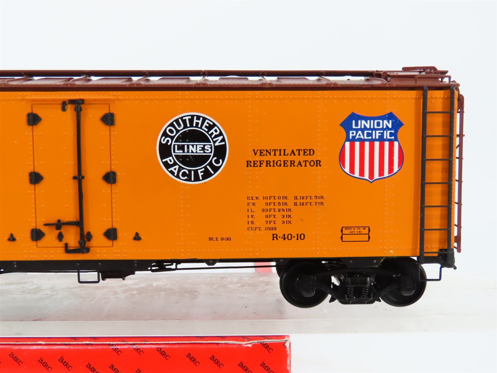 O Scale 2-Rail InterMountain 25302S-53 PFE Pacific Fruit Express Reefer #42201