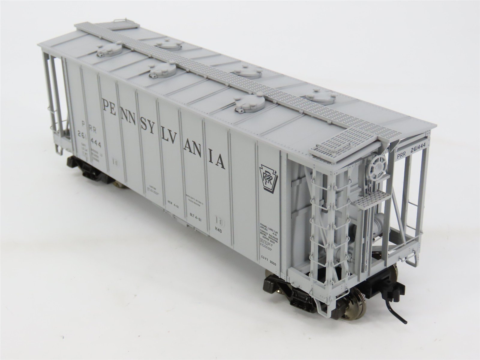 O Scale 2-Rail Atlas 7358-2 PRR Pennsylvania Railroad Airslide Hopper #261444
