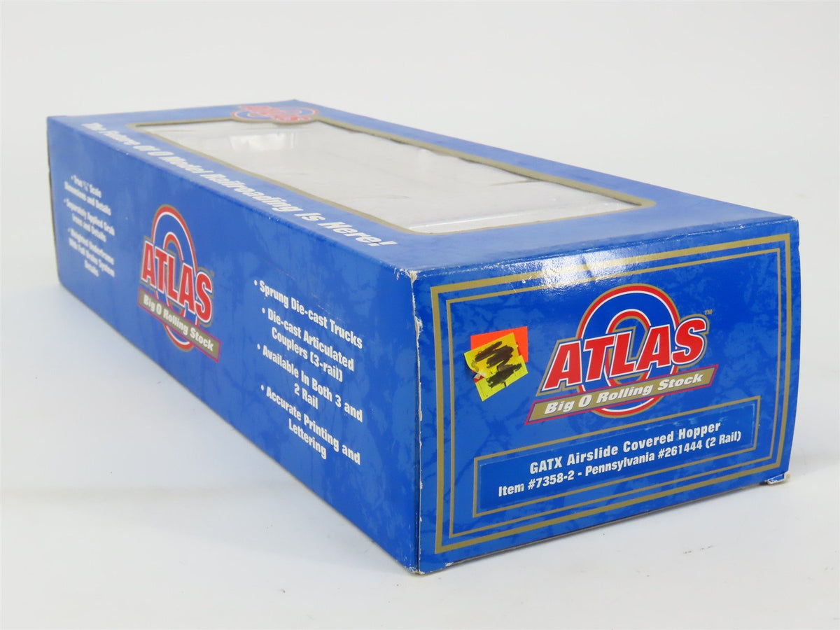 O Scale 2-Rail Atlas 7358-2 PRR Pennsylvania Railroad Airslide Hopper #261444