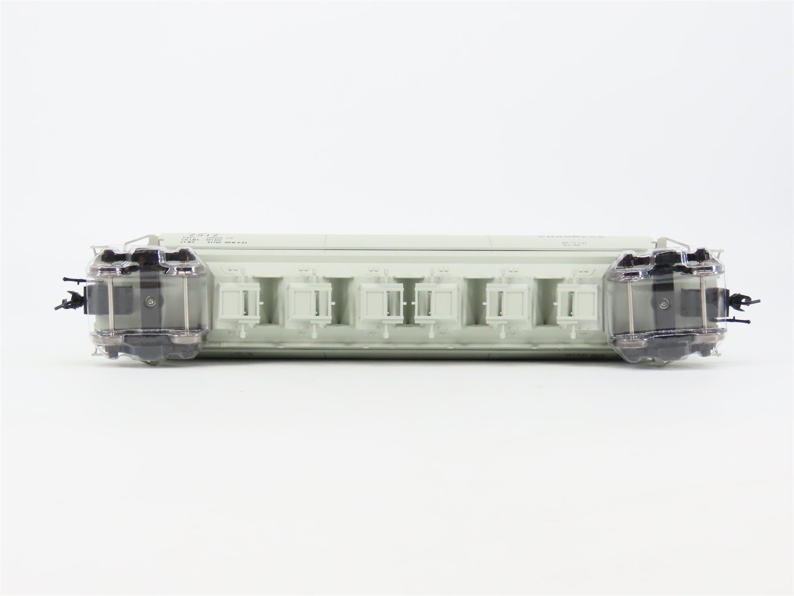 O Scale 2-Rail Atlas 3002205A C&O Chesapeake & Ohio 6-Bay Covered Hopper #2512