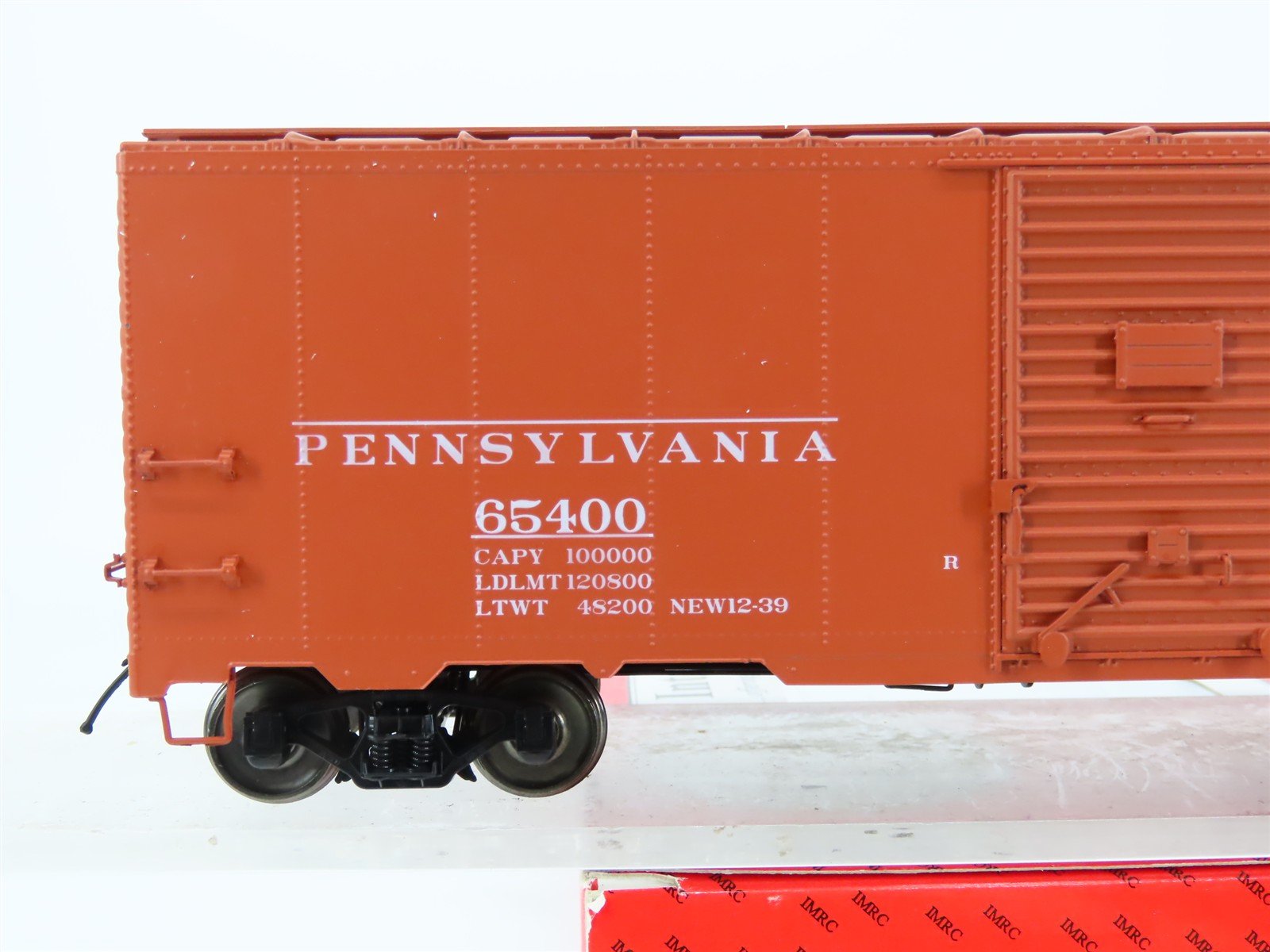 O Scale 2-Rail InterMountain 65400-S PRR Pennsylvania Railroad Box Car #65400