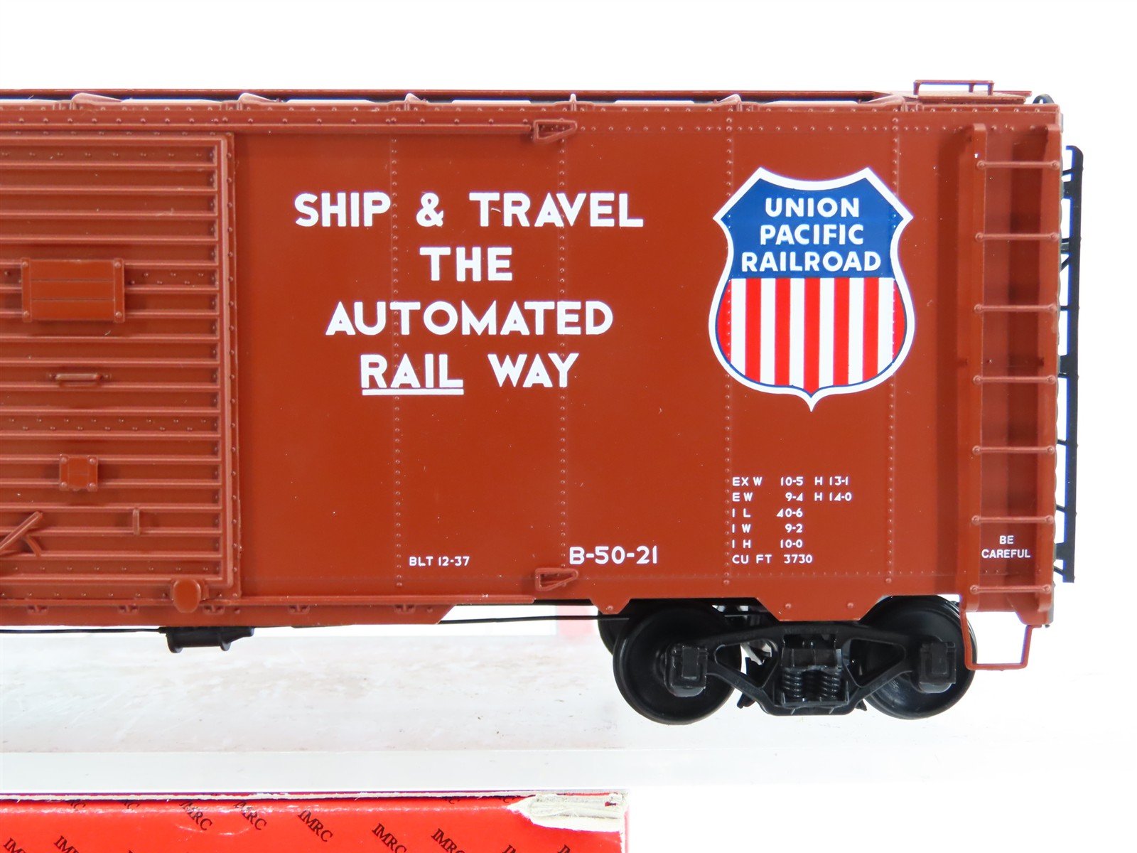 O Scale 2-Rail InterMountain 25121S-07 UP Union Pacific 40' Box Car #184623