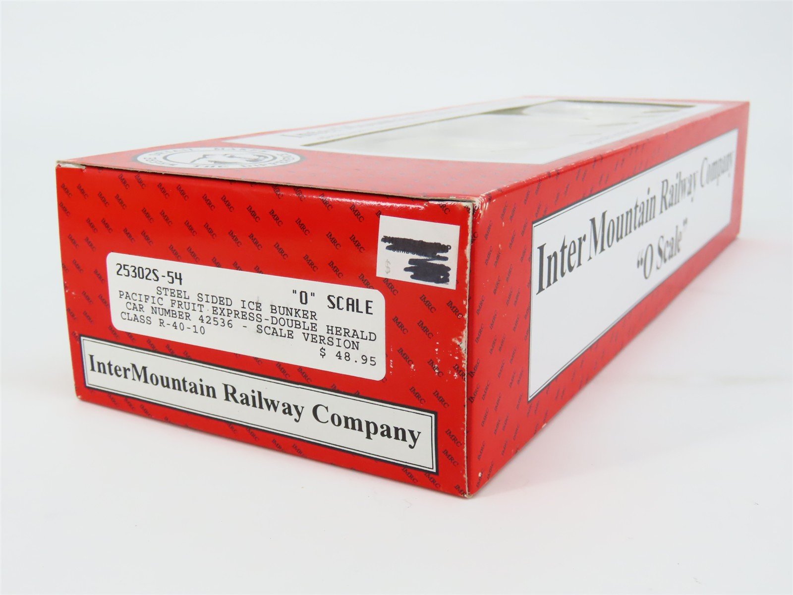 O Scale 2-Rail InterMountain 25302S-54 PFE Pacific Fruit Express Reefer #42536