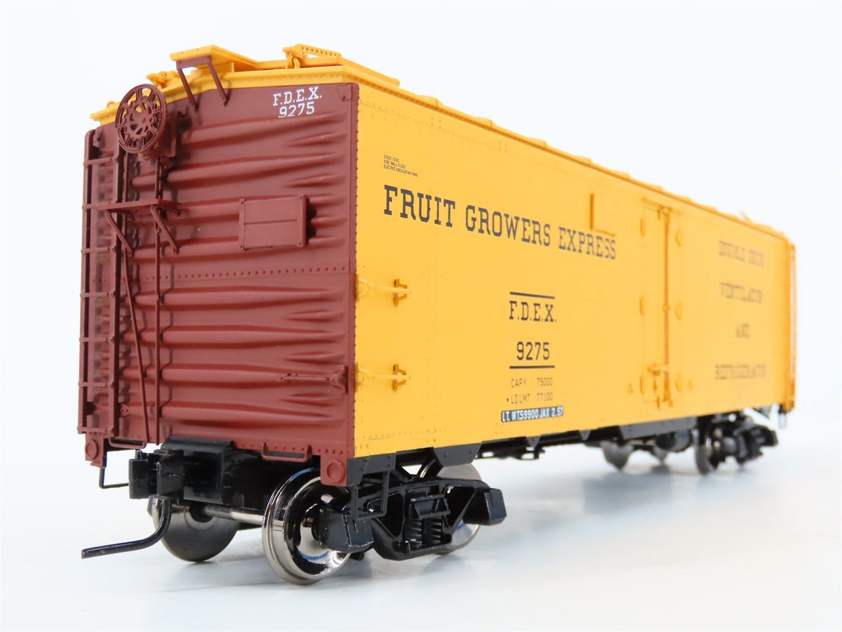 O Scale 2-Rail Atlas 9511-2 FDEX Fruit Growers Express 40&#39; Reefer #9275
