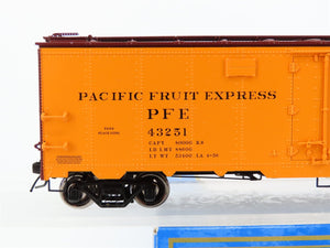 O Scale 2-Rail Atlas 9524-5 PFE Pacific Fruit Express 40' Reefer #43251