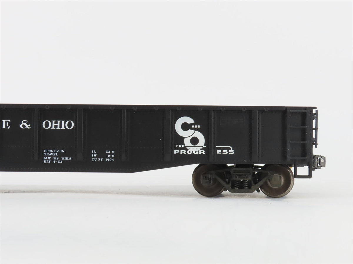 O Scale 2-Rail Atlas Trainman 0676-2 C&amp;O Chesapeake &amp; Ohio 52&#39; Gondola #31722