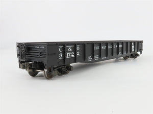 O Scale 2-Rail Atlas Trainman 0676-2 C&O Chesapeake & Ohio 52' Gondola #31722