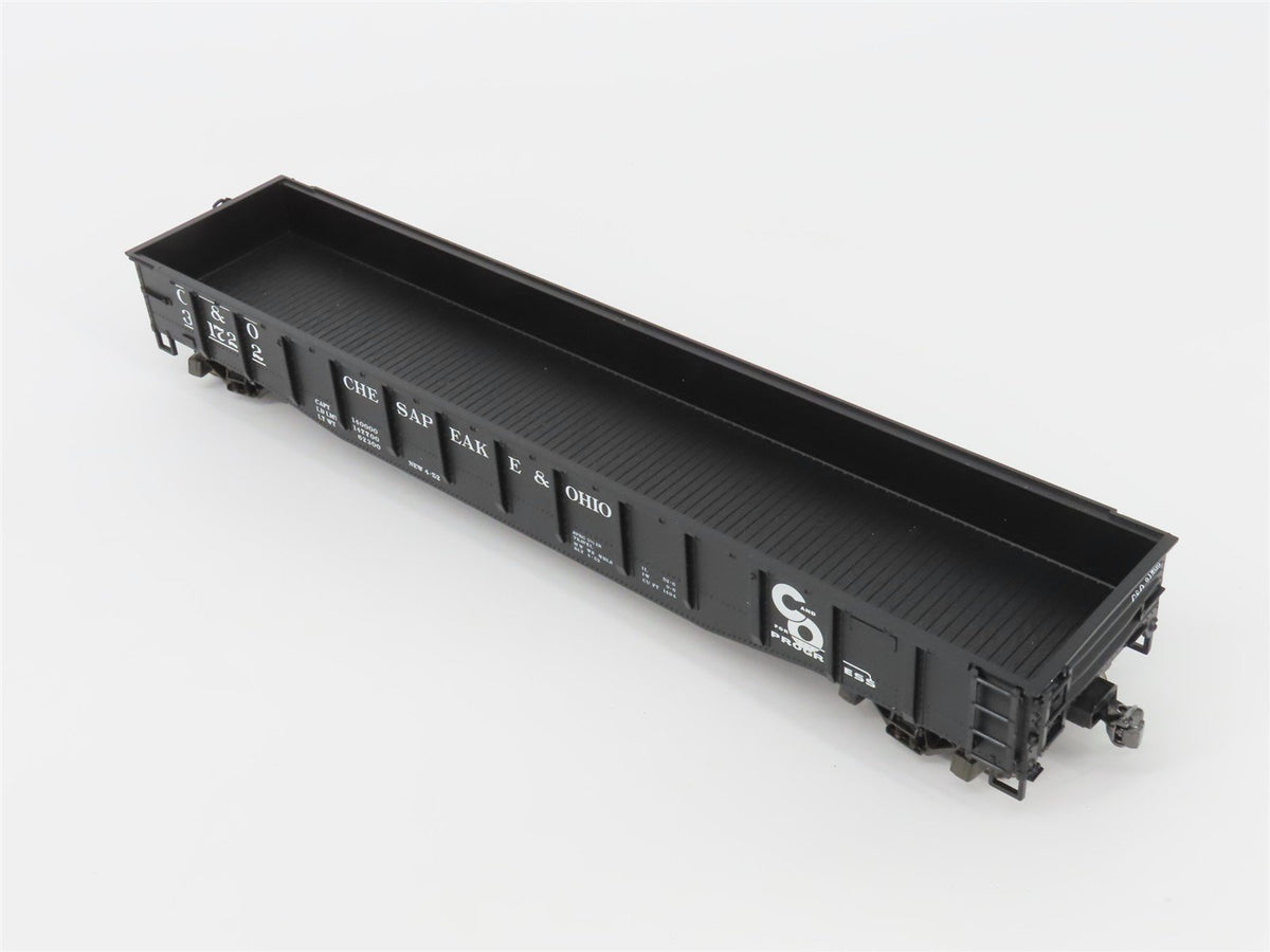 O Scale 2-Rail Atlas Trainman 0676-2 C&amp;O Chesapeake &amp; Ohio 52&#39; Gondola #31722