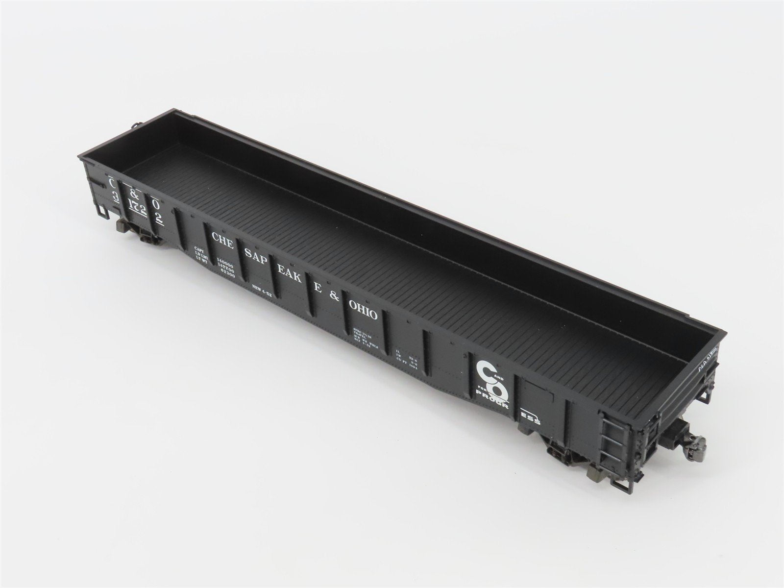 O Scale 2-Rail Atlas Trainman 0676-2 C&O Chesapeake & Ohio 52' Gondola #31722