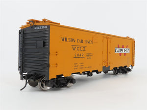 O Scale 2-Rail Atlas 9538-1 WCLX Wilson Car Lines 40' Steel Reefer Car #2042
