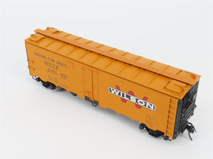 O Scale 2-Rail Atlas 9538-1 WCLX Wilson Car Lines 40' Steel Reefer Car #2042