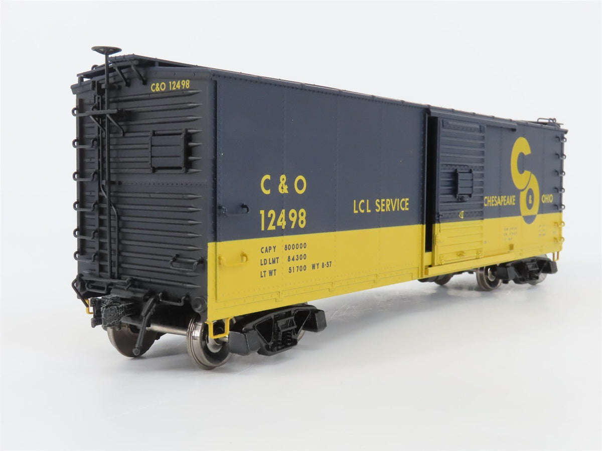 O Scale 2-Rail Atlas 7488-3 C&amp;O Chesapeake &amp; Ohio Re-built USRA Boxcar #12498