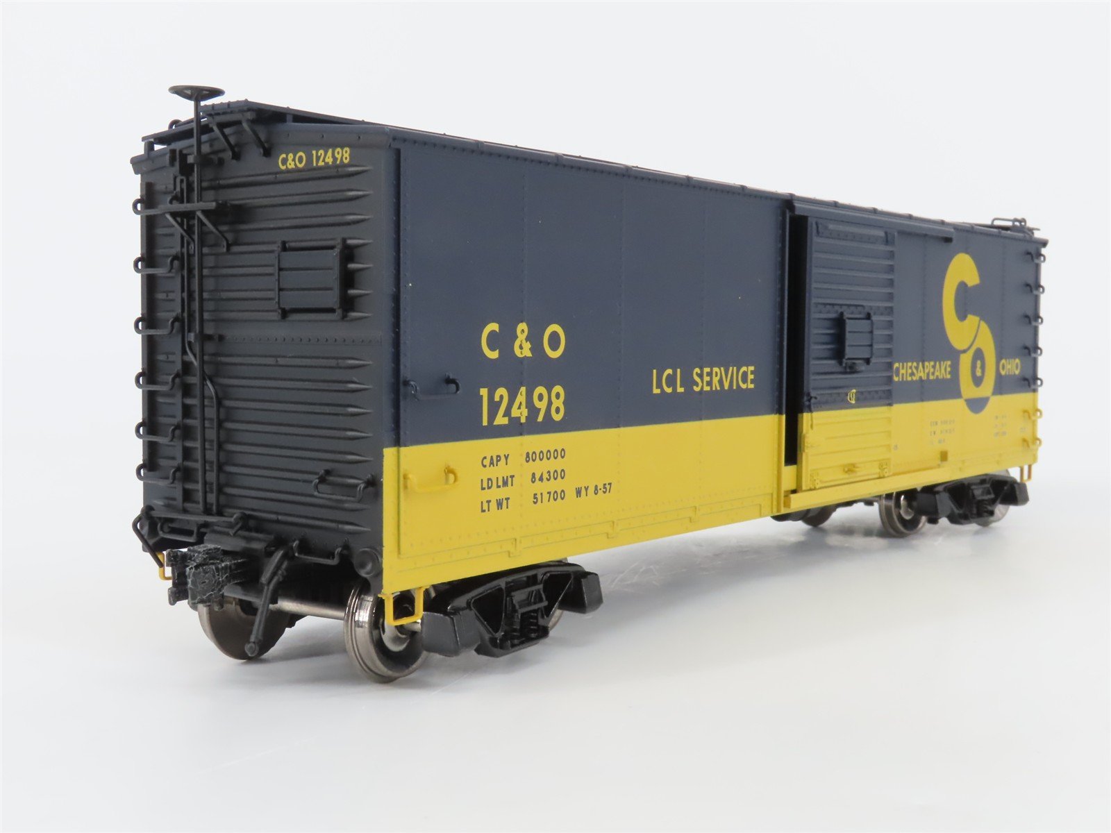 O Scale 2-Rail Atlas 7488-3 C&O Chesapeake & Ohio Re-built USRA Boxcar #12498