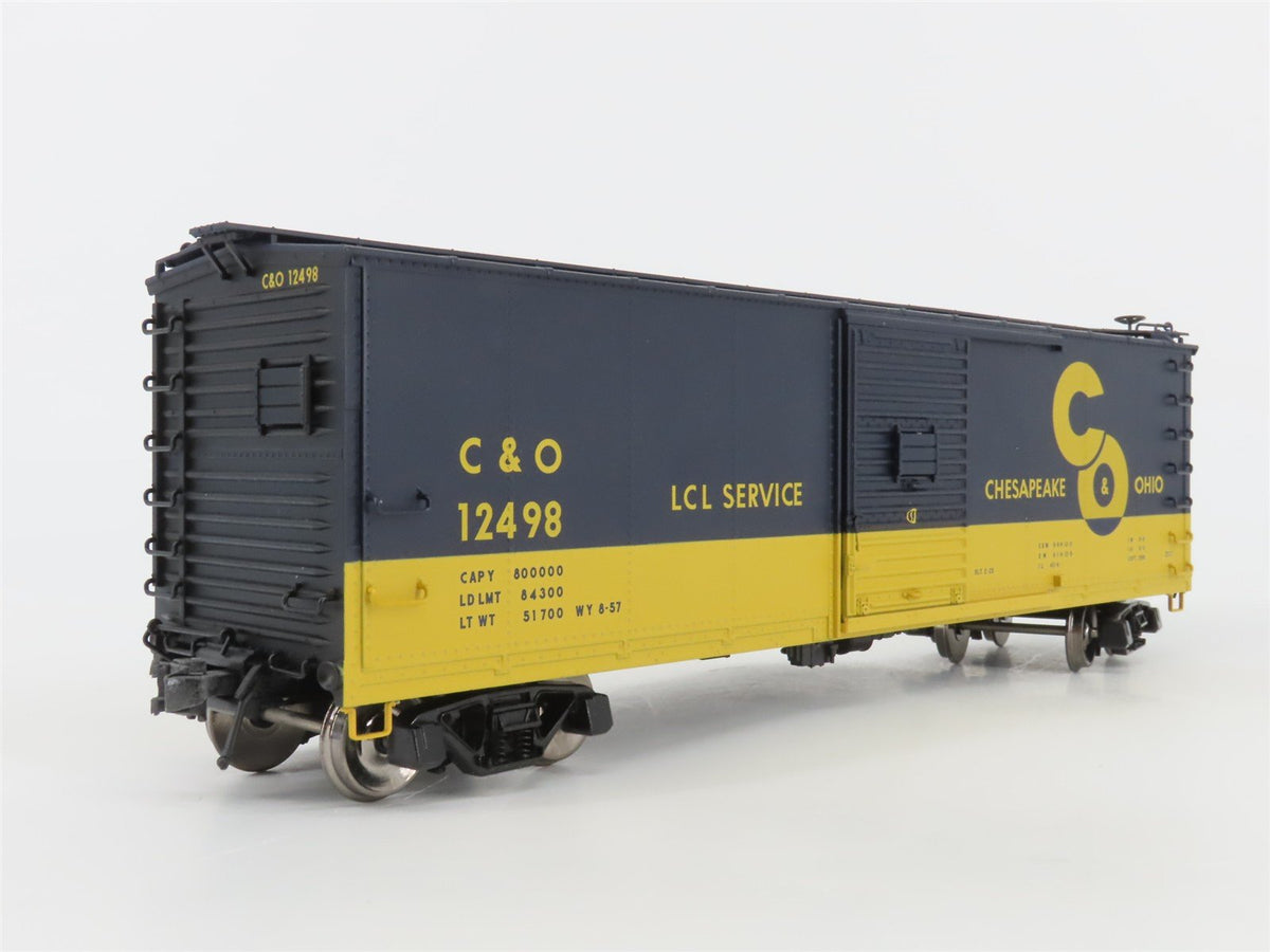O Scale 2-Rail Atlas 7488-3 C&amp;O Chesapeake &amp; Ohio Re-built USRA Boxcar #12498