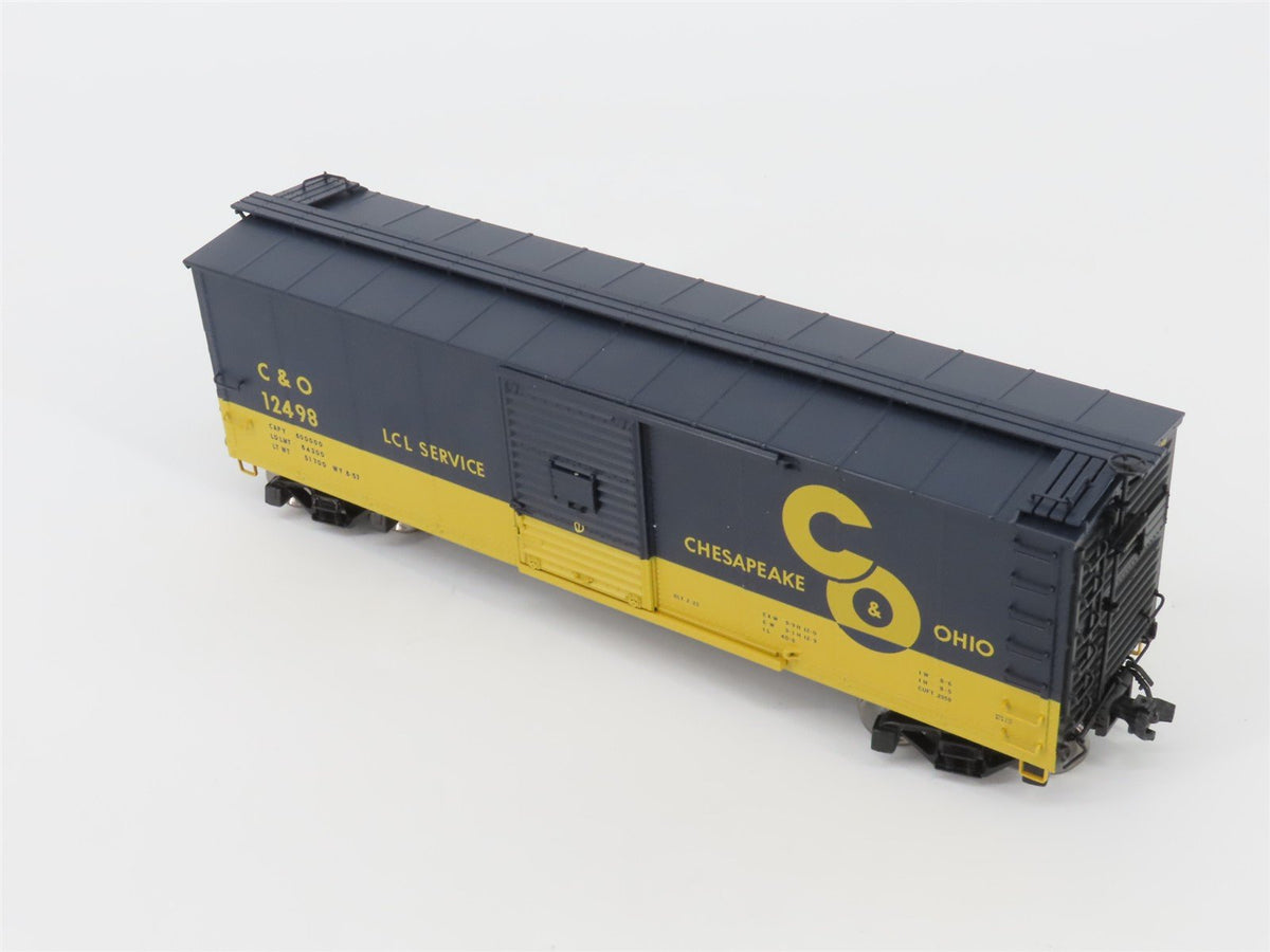 O Scale 2-Rail Atlas 7488-3 C&amp;O Chesapeake &amp; Ohio Re-built USRA Boxcar #12498