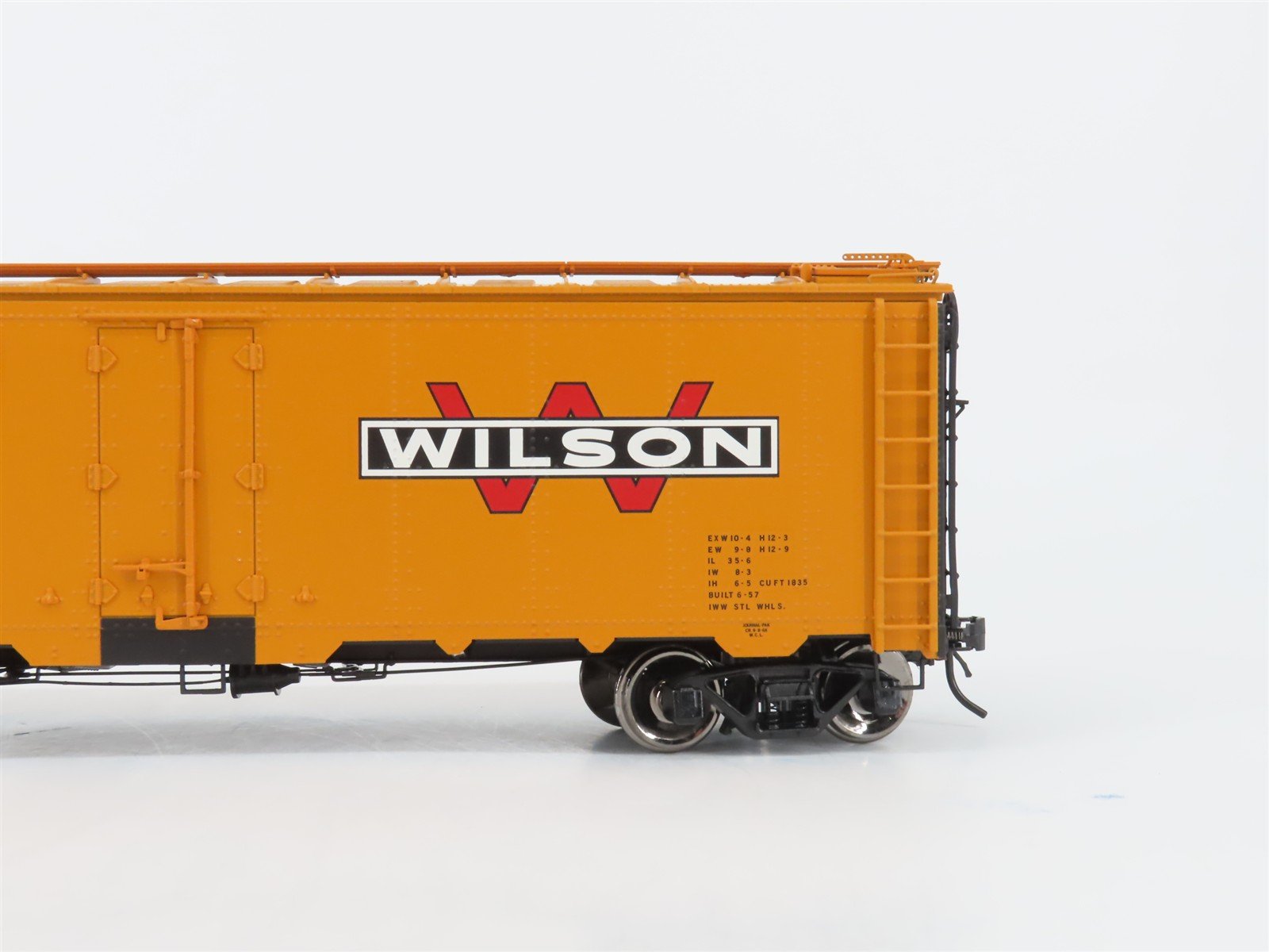 O Scale 2-Rail Atlas 9538-2 WCLX Wilson Car Lines 40' Steel Reefer Car #2478