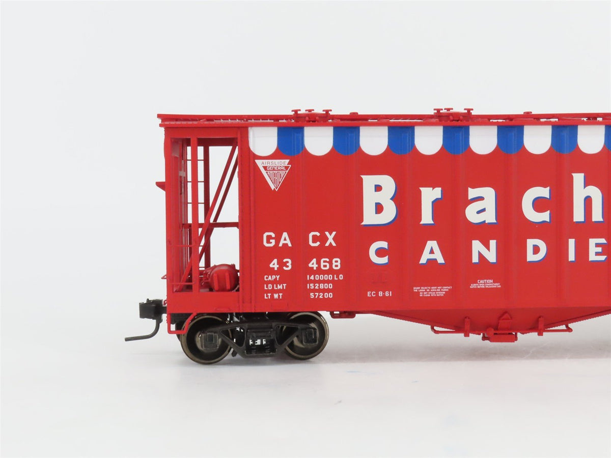 O Scale 2-Rail Atlas 7360-1 GACX Brach&#39;s Candies Airslide Covered Hopper #43468