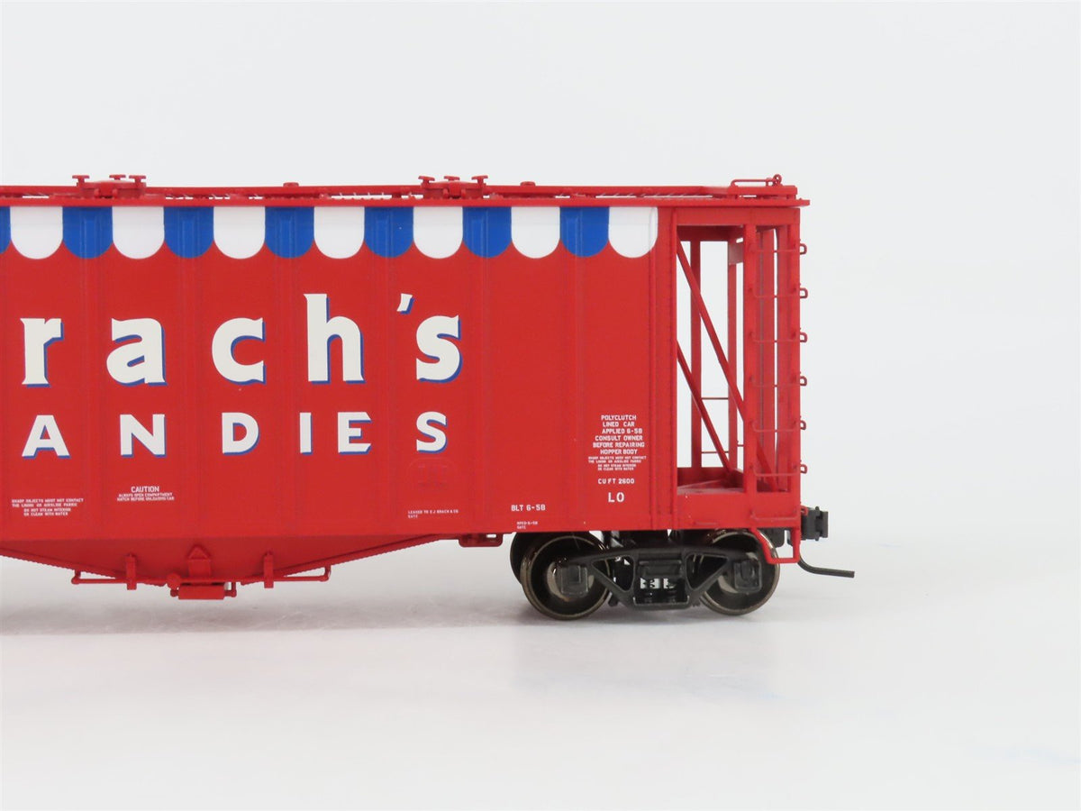 O Scale 2-Rail Atlas 7360-1 GACX Brach&#39;s Candies Airslide Covered Hopper #43468