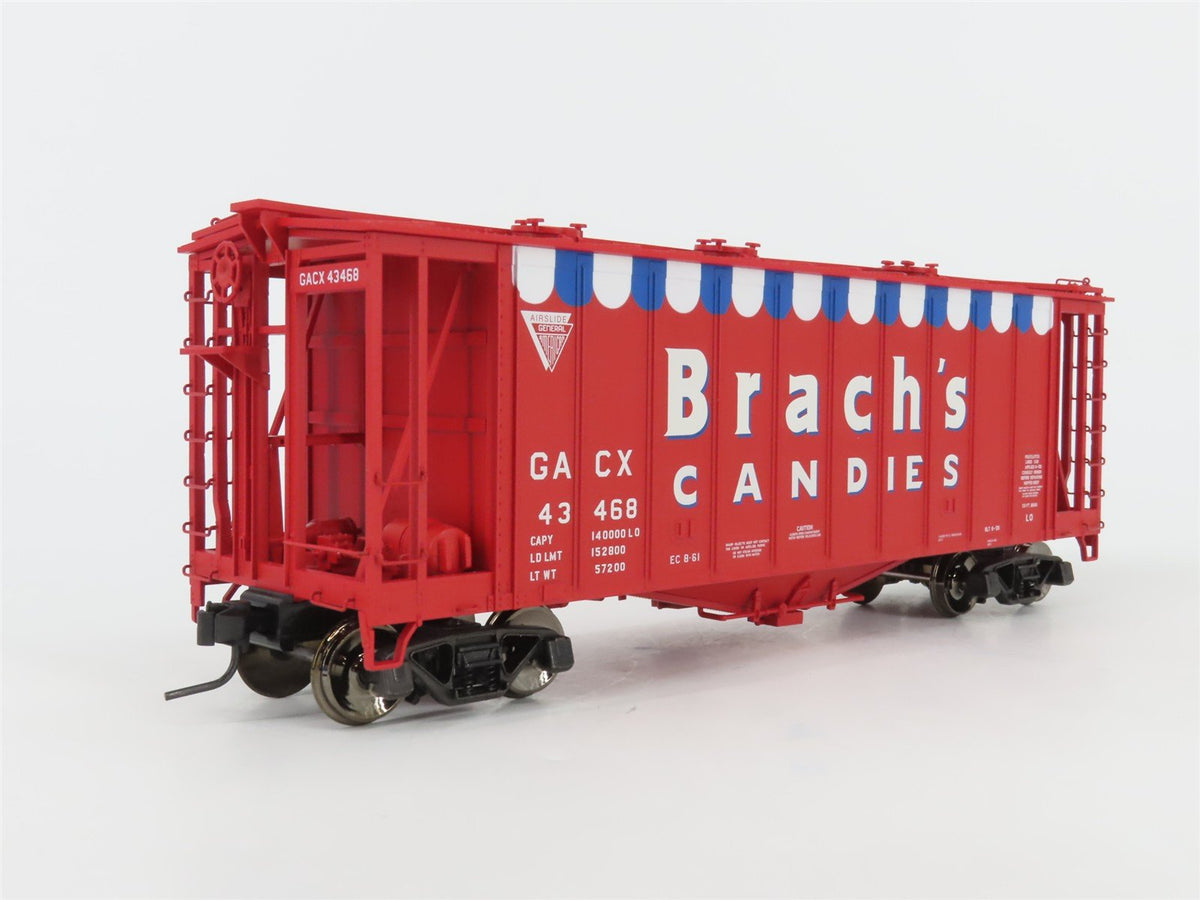 O Scale 2-Rail Atlas 7360-1 GACX Brach&#39;s Candies Airslide Covered Hopper #43468