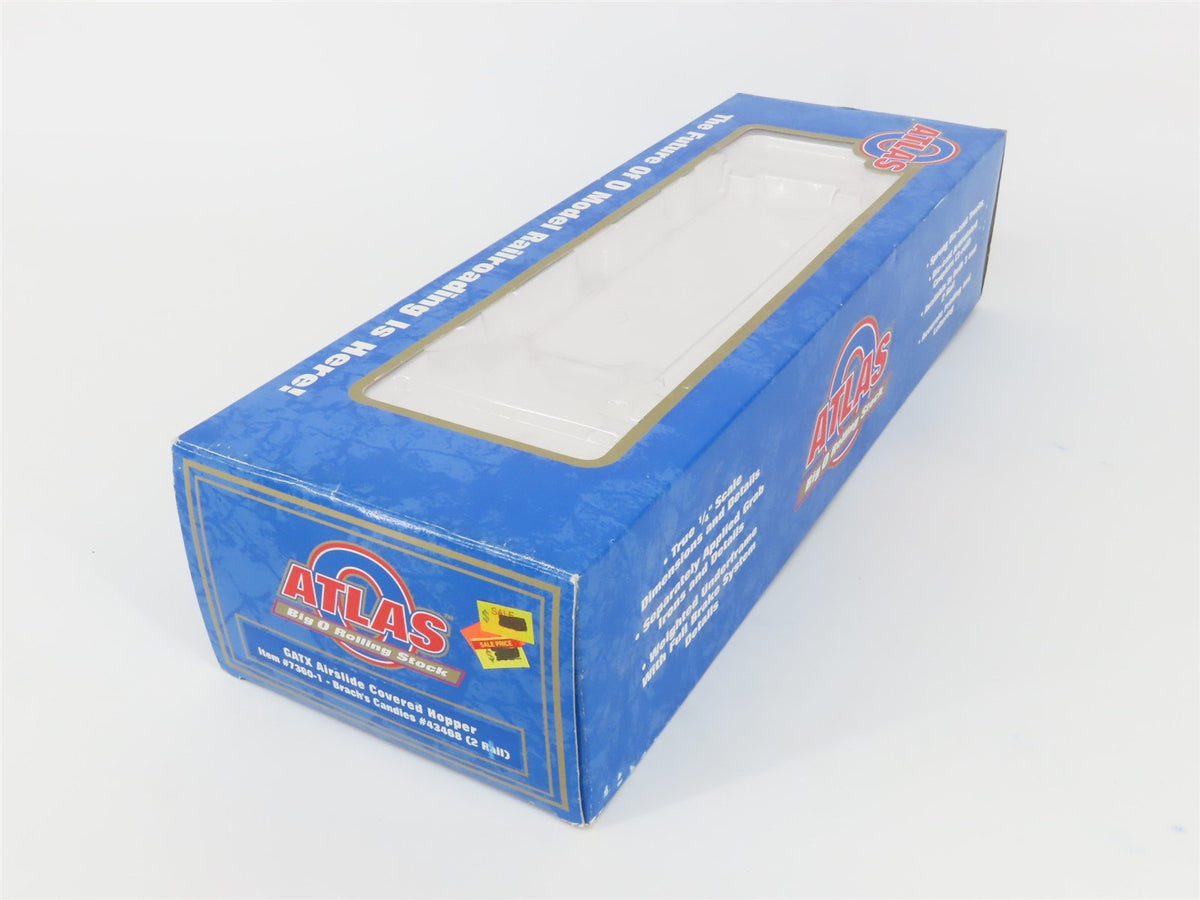 O Scale 2-Rail Atlas 7360-1 GACX Brach&#39;s Candies Airslide Covered Hopper #43468
