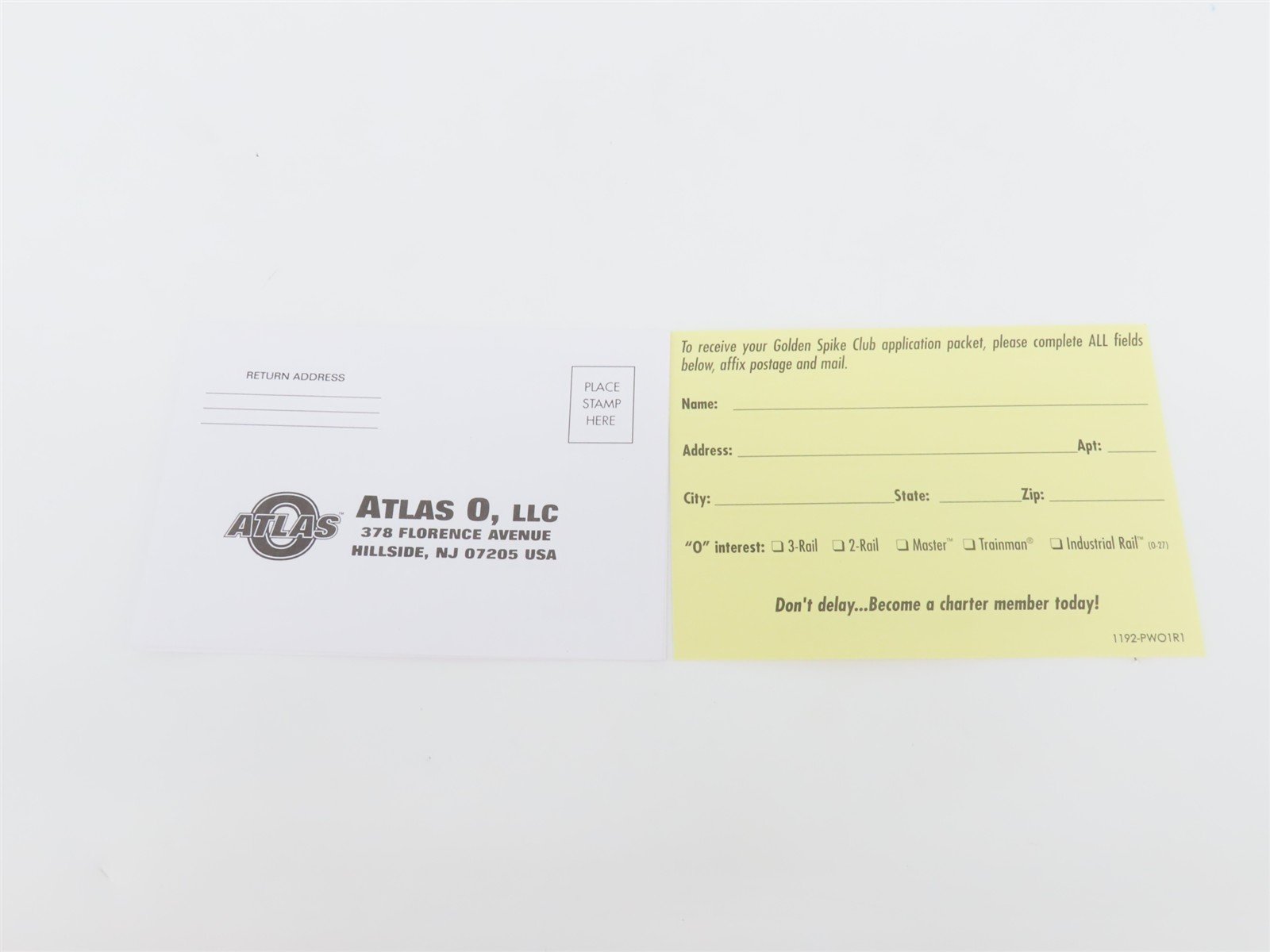 O Scale 2-Rail Atlas 9531-2 WFEX Great Northern 40' Steel Reefer #68238