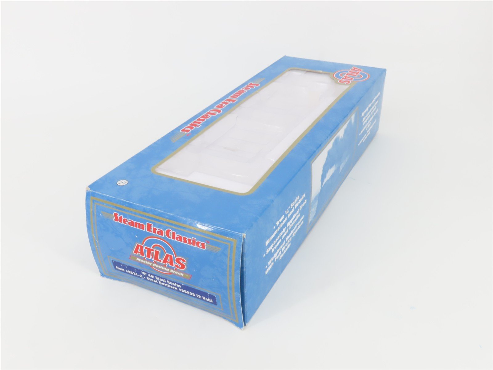 O Scale 2-Rail Atlas 9531-2 WFEX Great Northern 40' Steel Reefer #68238