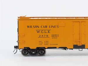 O Scale 2-Rail Atlas 9538-2 WCLX Wilson Car Lines 40' Steel Reefer Car #2478