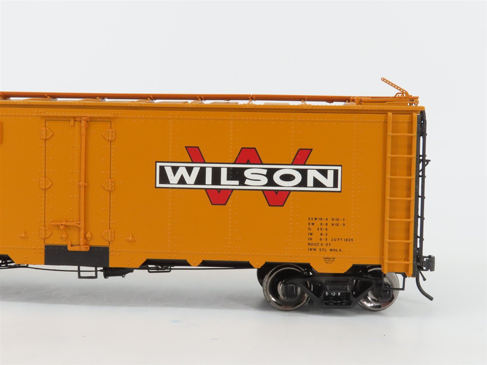 O Scale 2-Rail Atlas 9538-2 WCLX Wilson Car Lines 40' Steel Reefer Car #2478