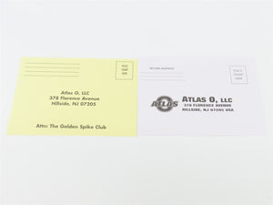 O Scale 2-Rail Atlas 9538-2 WCLX Wilson Car Lines 40' Steel Reefer Car #2478