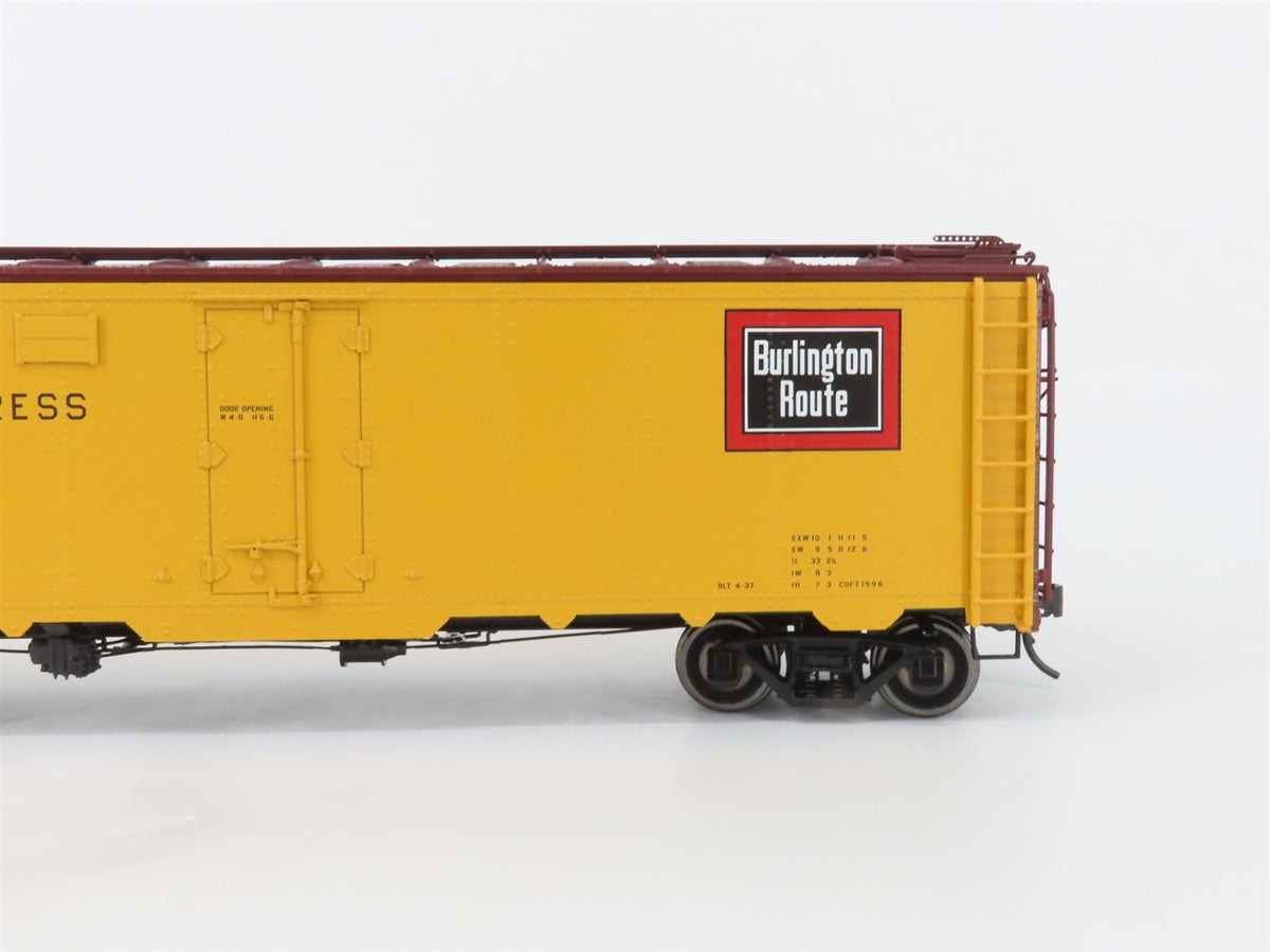 O Scale 2-Rail Atlas 3004901-2 BREX Burlington Route 40&#39; Steel Reefer #74848