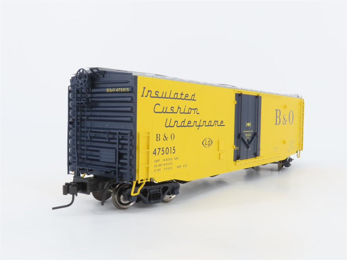O Scale 2-Rail Atlas 9851-1 B&amp;O Baltimore &amp; Ohio 50&#39; PS-1 Boxcar #475015