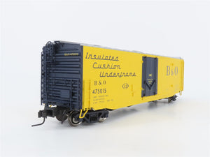 O Scale 2-Rail Atlas 9851-1 B&O Baltimore & Ohio 50' PS-1 Boxcar #475015