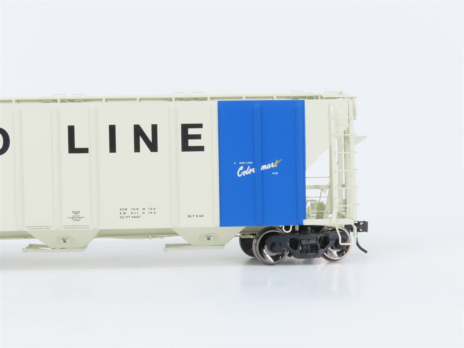 O Scale 2-Rail Atlas 3002354-1 SOO Line PS-4427 3-Bay Hopper Car #70151