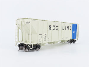O Scale 2-Rail Atlas 3002354-1 SOO Line PS-4427 3-Bay Hopper Car #70151
