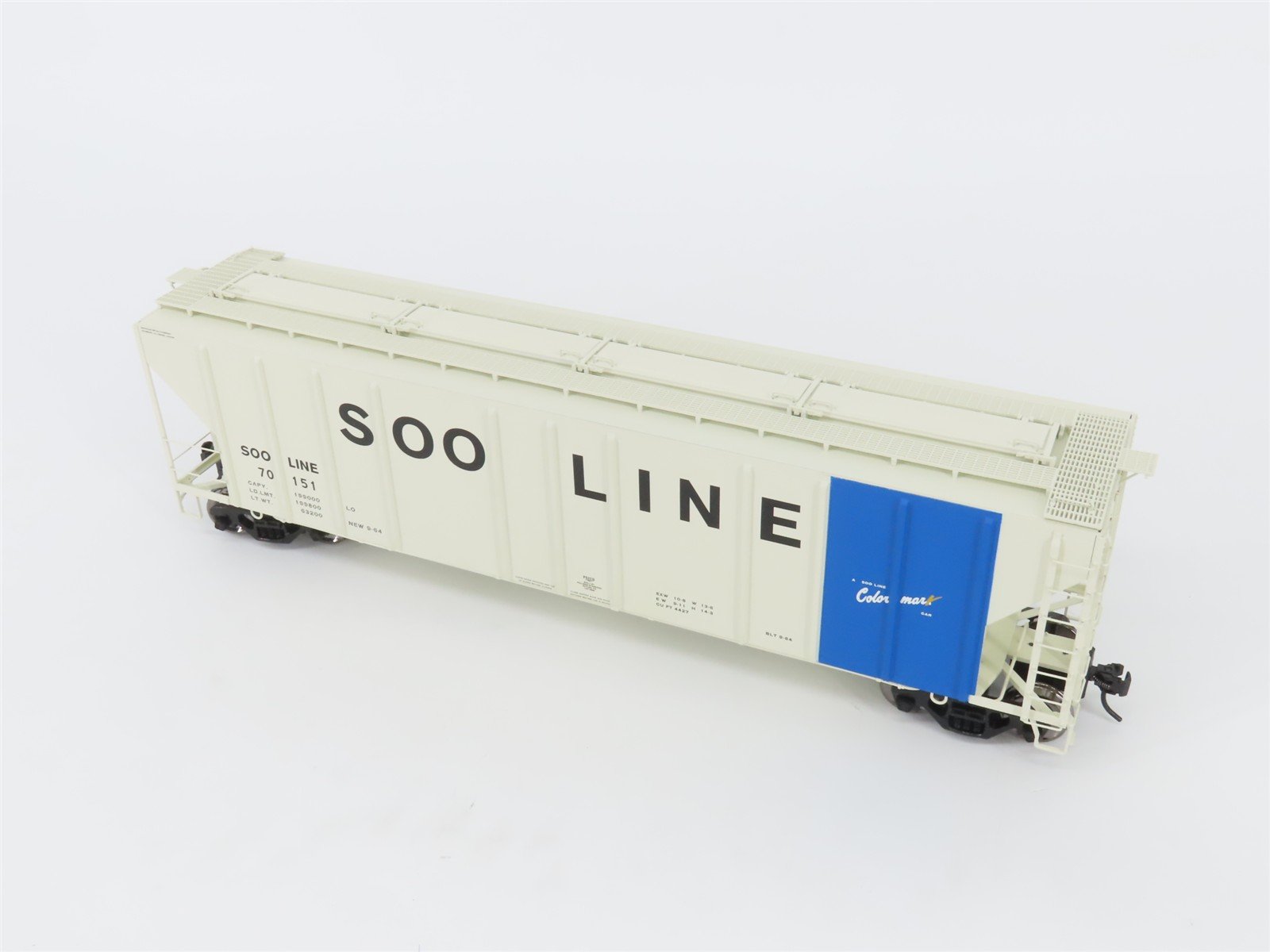 O Scale 2-Rail Atlas 3002354-1 SOO Line PS-4427 3-Bay Hopper Car #70151