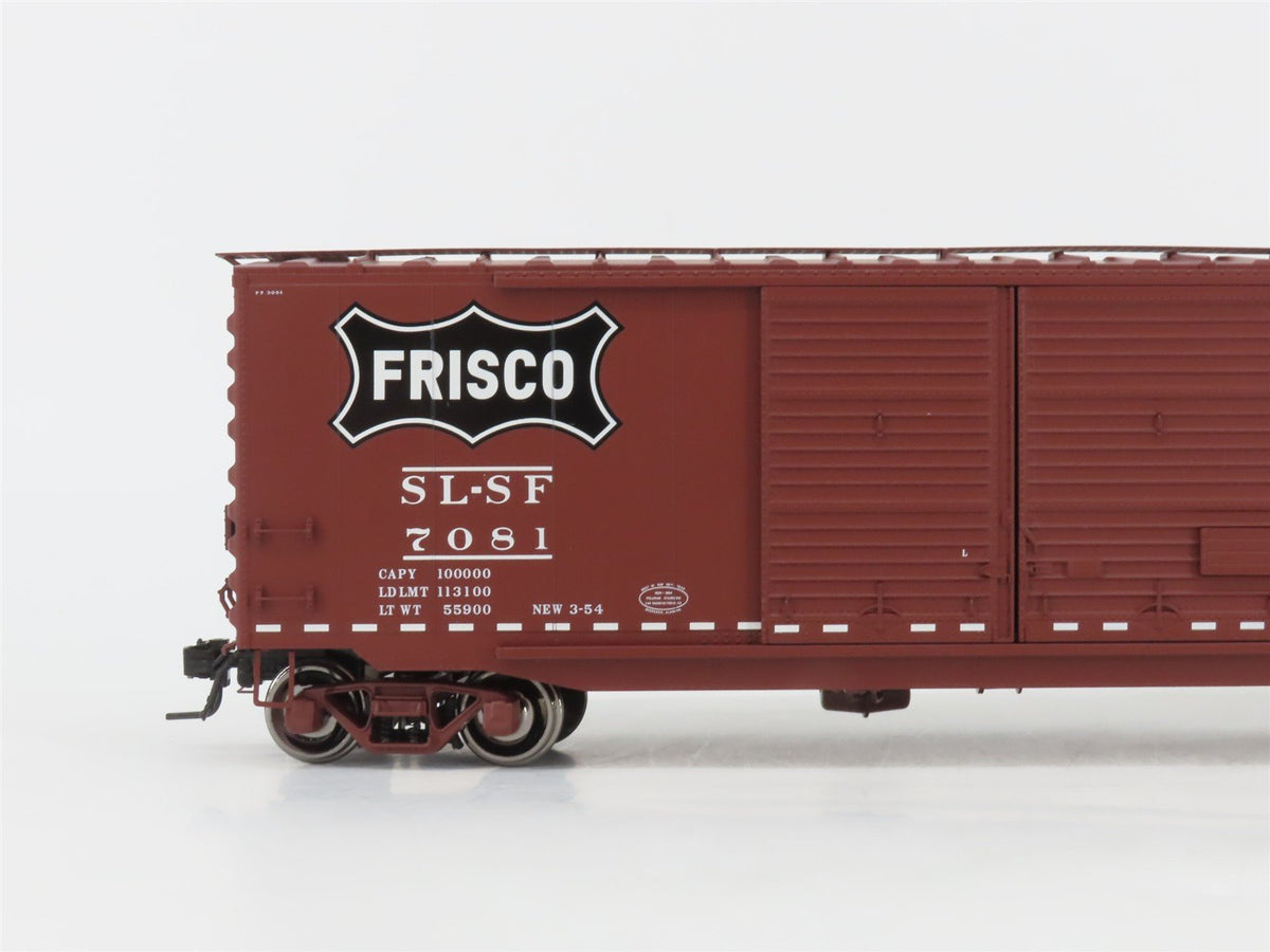 O Scale 2-Rail Atlas 9412-3 SLSF Frisco 50&#39; PS-1 Double Door Boxcar #7081