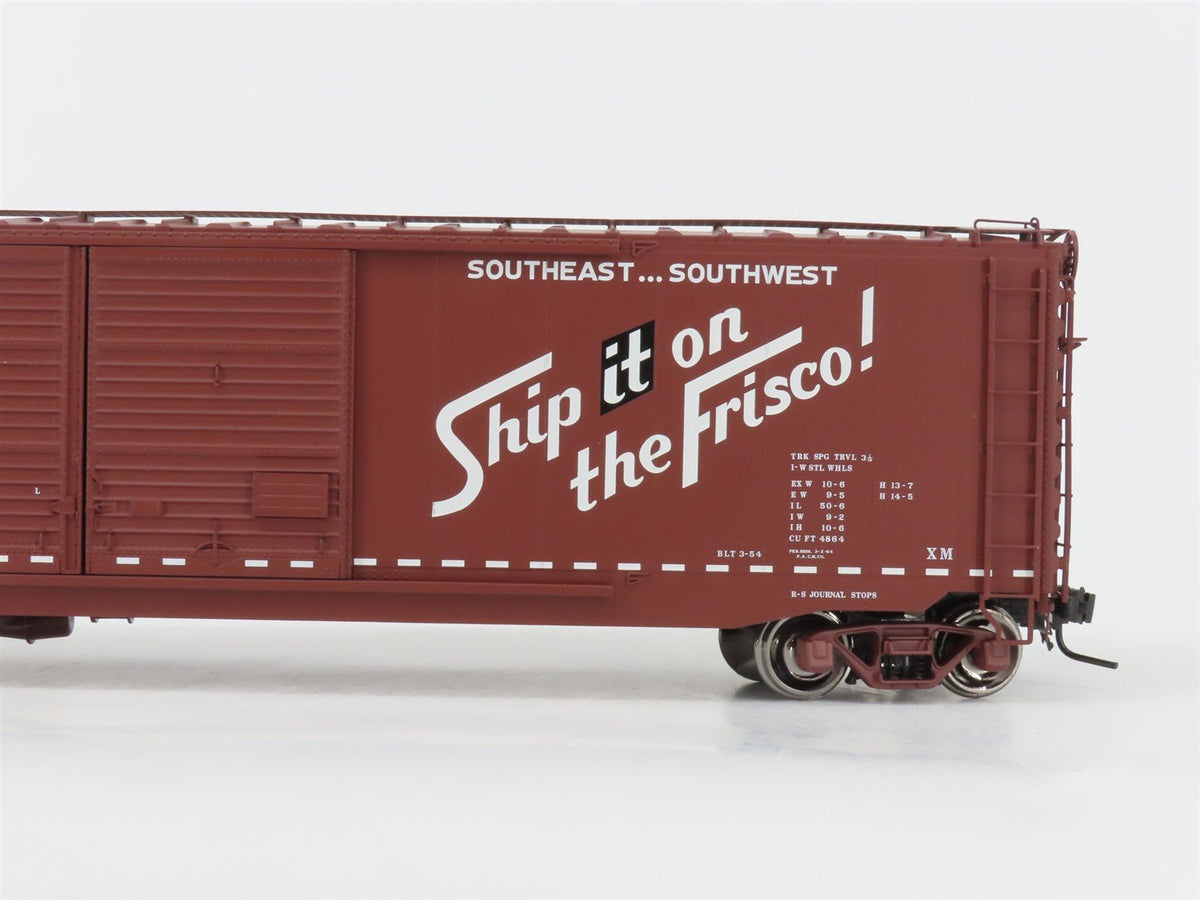 O Scale 2-Rail Atlas 9412-3 SLSF Frisco 50&#39; PS-1 Double Door Boxcar #7081