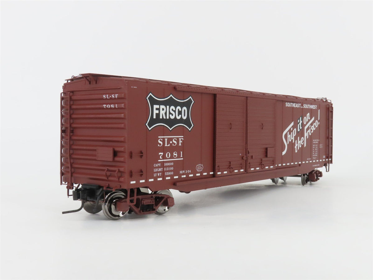 O Scale 2-Rail Atlas 9412-3 SLSF Frisco 50&#39; PS-1 Double Door Boxcar #7081