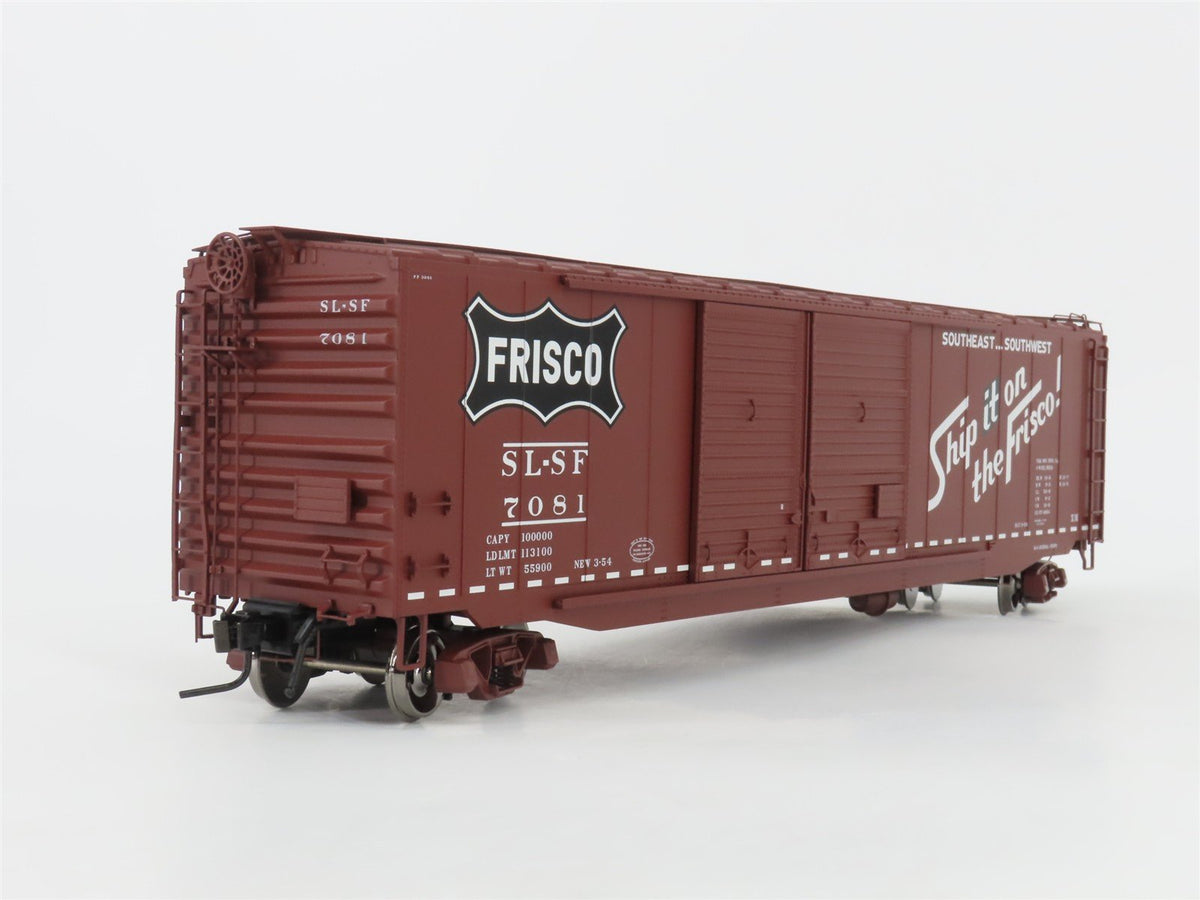 O Scale 2-Rail Atlas 9412-3 SLSF Frisco 50&#39; PS-1 Double Door Boxcar #7081